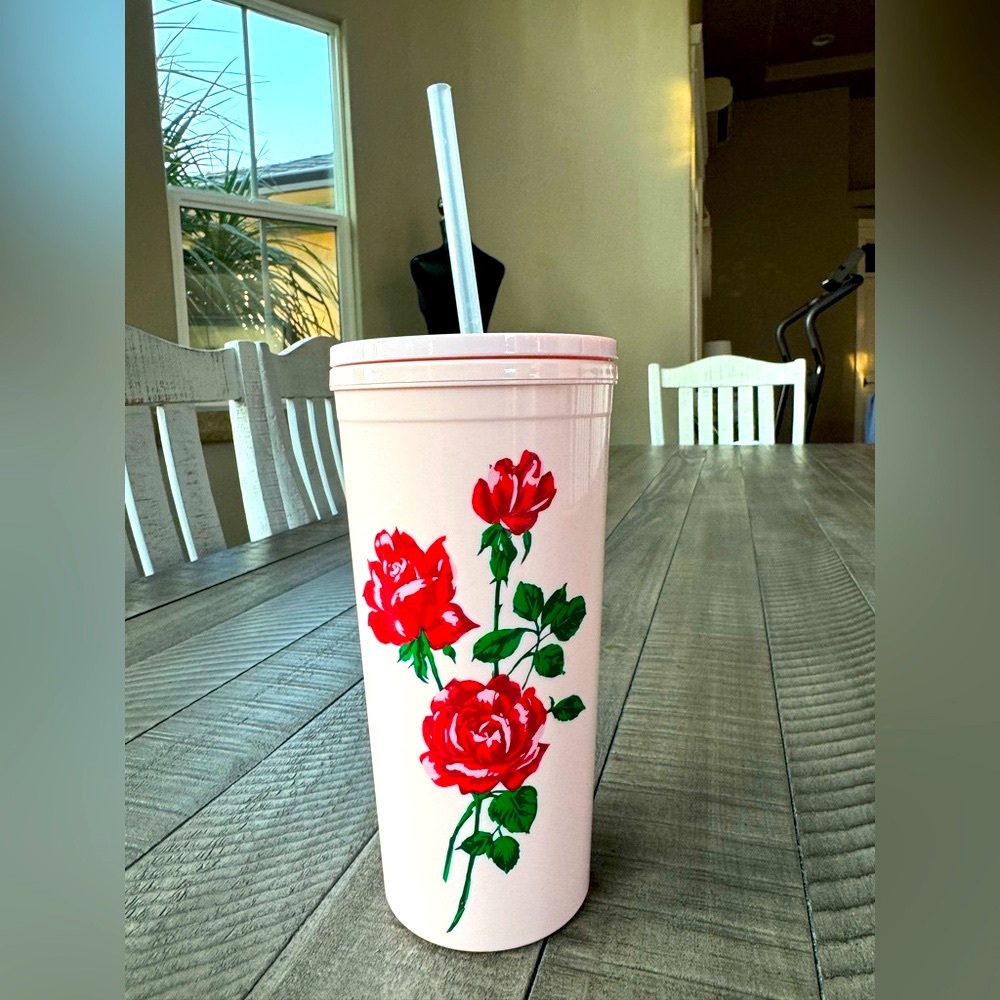 ban.do Pink Rose Tumbler